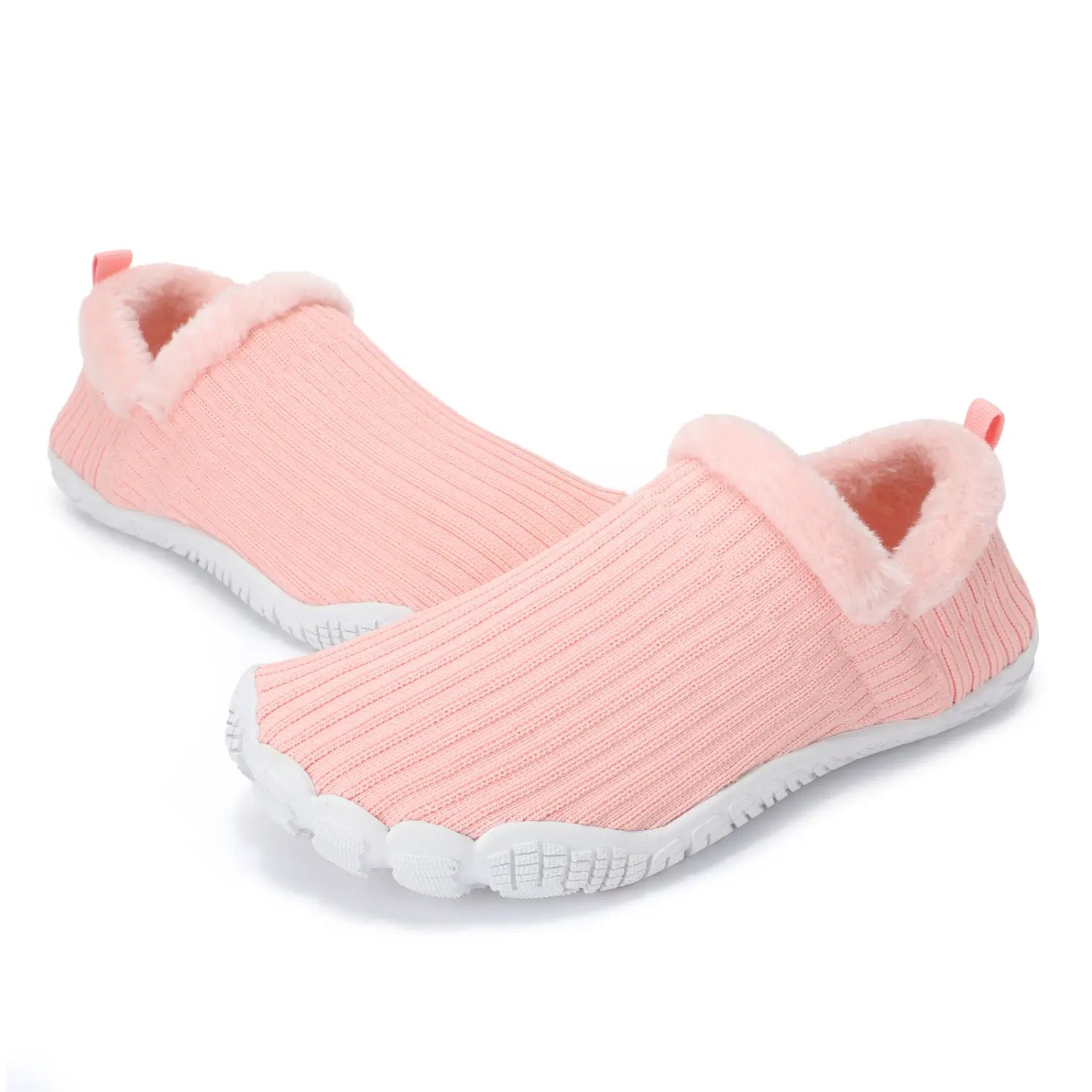 Hommies– Cosy Fleece-Lined Barefoot Slippers with Non-Slip Sole for Indoor & Outdoor Use (Unisex)