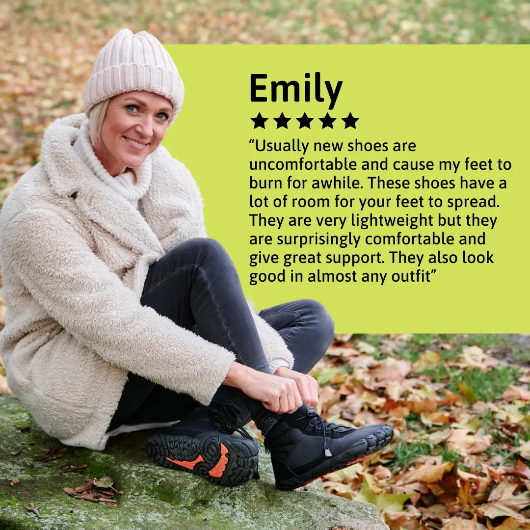 Polar - Non-slip & water-repellant winter barefoot shoes (Unisex)