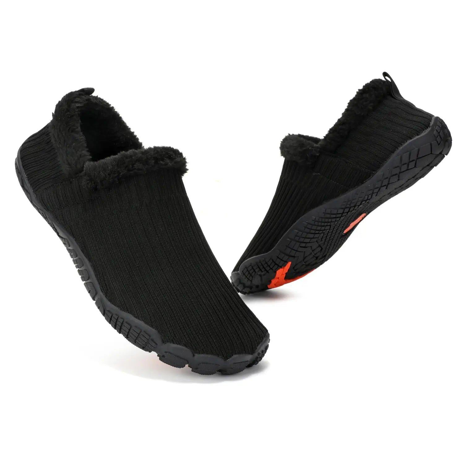 Hommies– Cosy Fleece-Lined Barefoot Slippers with Non-Slip Sole for Indoor & Outdoor Use (Unisex)