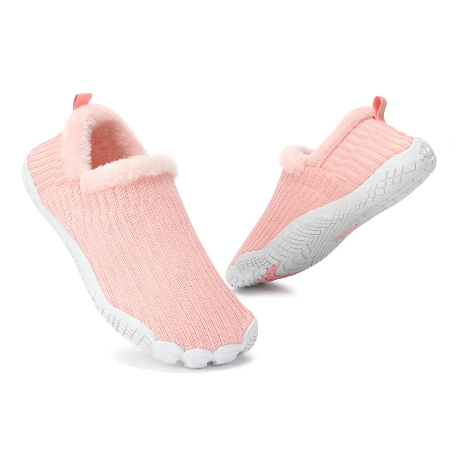 Hommies– Cosy Fleece-Lined Barefoot Slippers with Non-Slip Sole for Indoor & Outdoor Use (Unisex)