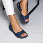 Millicent | Elegant Minimalist Open Toe Sandals - Image 4