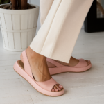 Millicent | Elegant Minimalist Open Toe Sandals - Image 2