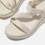 Women F-MODE Go Adjustable Webbing Z-Strap Sandals - Image 3
