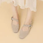 Women’s Orthopedic Breathable Mary Jane Flats - Image 3