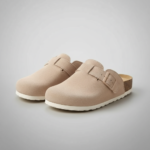 Suede Clog Mules — Cork Footbed Slip-On Clogs | Soft Footbed - Image 4