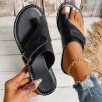 Stornfield | Women's Orthopedic Hallux Valgus Correction Leather Sandals - Image 5