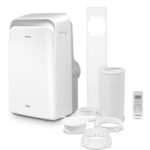 12,000 BTU Portable Air Conditioner – 5-in-1 Cooling, Heating, Fan, Dehumidifier & Timer with Remote Control and Window Kit
