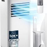 7,000 BTU 4-in-1 Portable Air Conditioner — Cooling, Dehumidifier, Fan & Sleep Mode, 24hr Timer, Remote Control, Dual Window Kit
