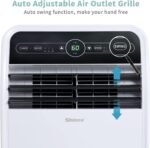 Portable Air Conditioner 12000 BTU with Dehumidifier and Fan Modes, Remote Control, 24h Timer, Window Kit - Image 6