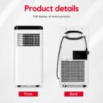 7,000 BTU 4-in-1 Portable Air Conditioner — Cooling, Heating, Fan & Dehumidifier, Class A, 24hr Timer, Remote Control - Image 4