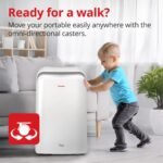 12,000 BTU Portable Air Conditioner – 5-in-1 Cooling, Heating, Fan, Dehumidifier & Timer with Remote Control and Window Kit - Image 5