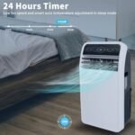 Portable Air Conditioner 12000 BTU with Dehumidifier and Fan Modes, Remote Control, 24h Timer, Window Kit - Image 7