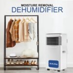 9,000 BTU Portable Air Conditioner – 4-in-1 Cooling, Fan, Dehumidifier, Night Mode with Remote and Window Kit - Image 7