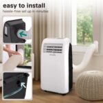 12000 BTU Portable Air Conditioner with Cooling, Fan, Dehumidifier, Remote Control & 24-Hour Timer - Image 5