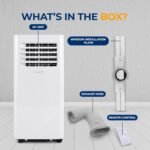 Portable Air Conditioner 10000 BTU with Dehumidifier, WiFi App Control, Remote, Window Kit - Image 6