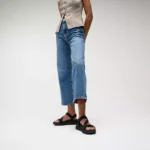 Women F-MODE Go Adjustable Webbing Z-Strap Sandals - Black - Image 3