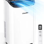 14,000 BTU 3-in-1 Portable Air Conditioner — Cools Up to 65m², Auto-Evaporation, Low Noise, Remote Control
